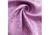 TB-FDN  提花桌布  枱布 100％滌  散花牡丹-淺紫  花瓣紋 45度照